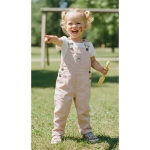 OshKosh B'gosh Pink Overalls 3T Classic Heritage Collection Girls